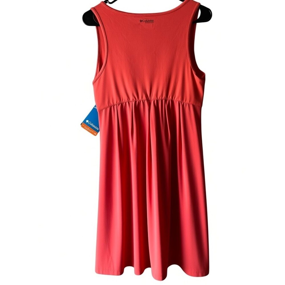 NWT Columbia Titanium Omni Shade UPF 50 Coral Tank Dress Small Travel Outdoor - Picture 3 of 7